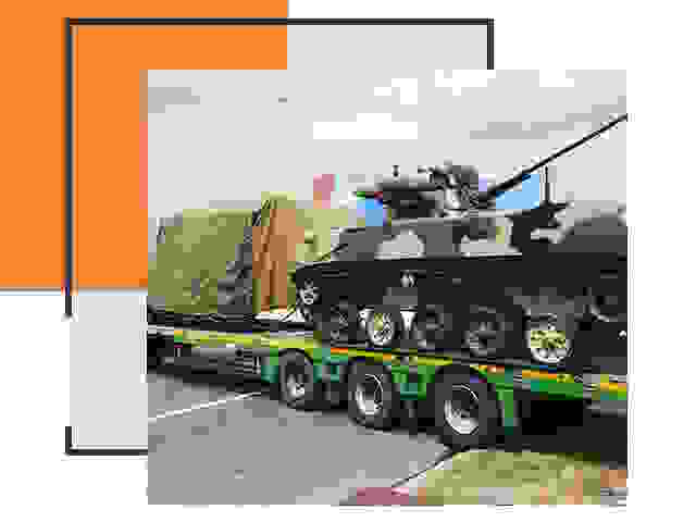 Перевозка военной техники в Наро-Фоминске